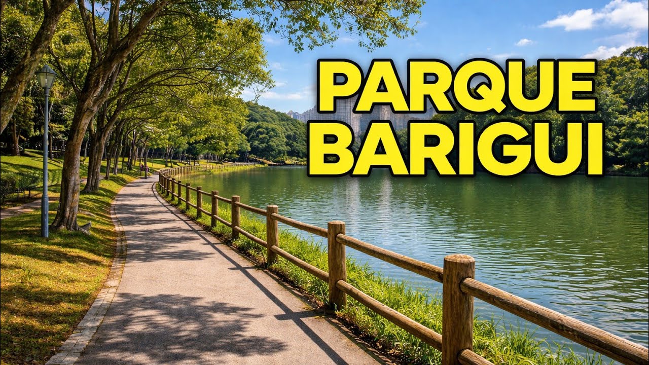Parque Barigui 🎄 Natal Disney | Curitiba Brasil | Walking Tour Sem Cortes 