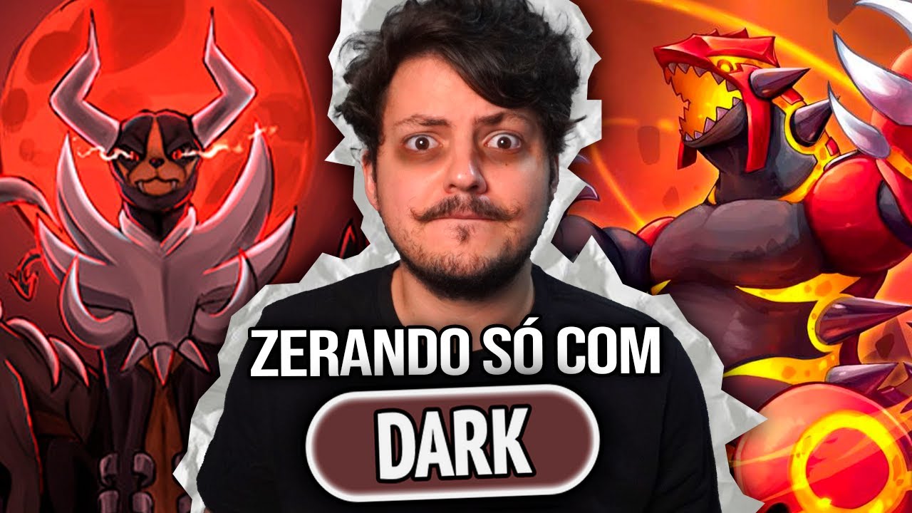 DÁ pra ZERAR Pokémon OMEGA RUBY SÓ com o Tipo DARK?!?! 🌑🖤