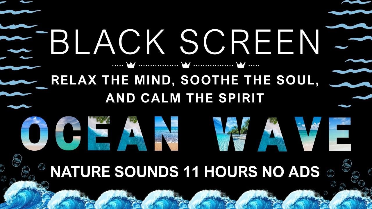 Eternal Ocean Waves Sounds 🌊 Drift into Peaceful Slumber with the Healing Sound of the Sea