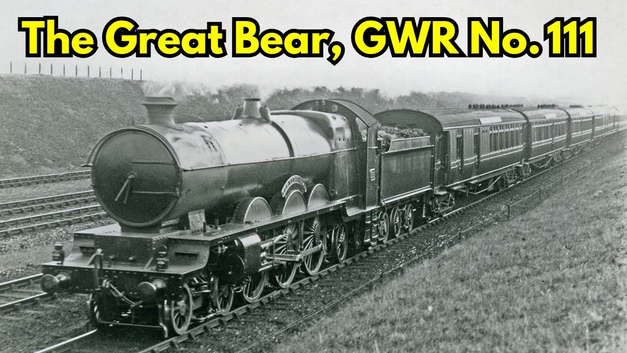 The Great Bear, GWR No. 111, a Technological Triumph&mdash;or a Monumental Flop? #gwr #locomotive #fyp