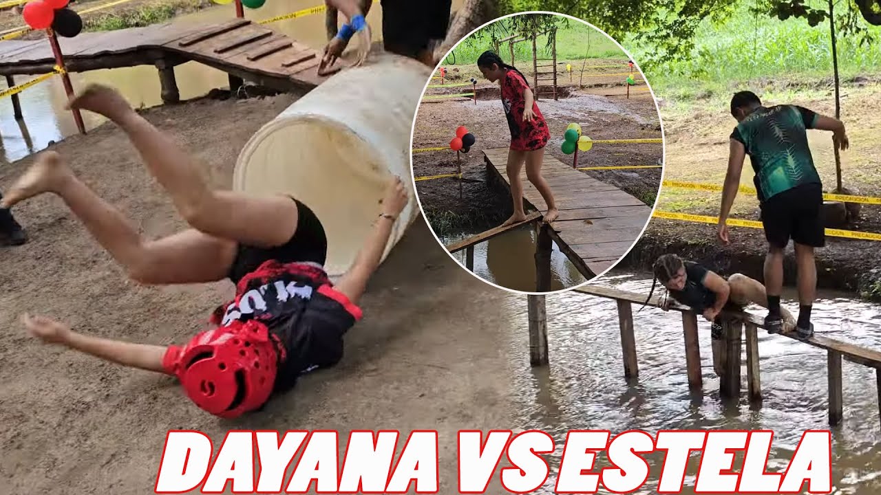 Comenzó el combate y Dayana se enfrento a estela 💪Un duelo por el orgullo.