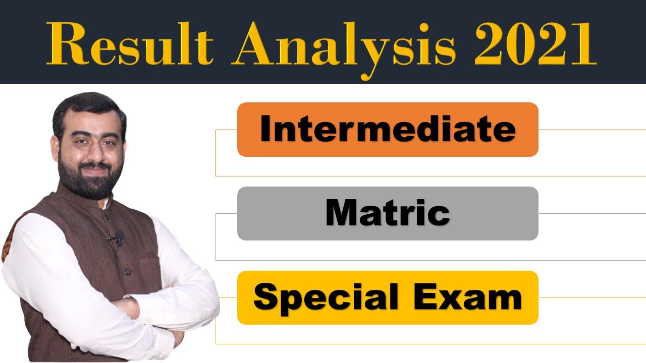 Result Analysis About Matric & Intermediate 2021....Special Exam