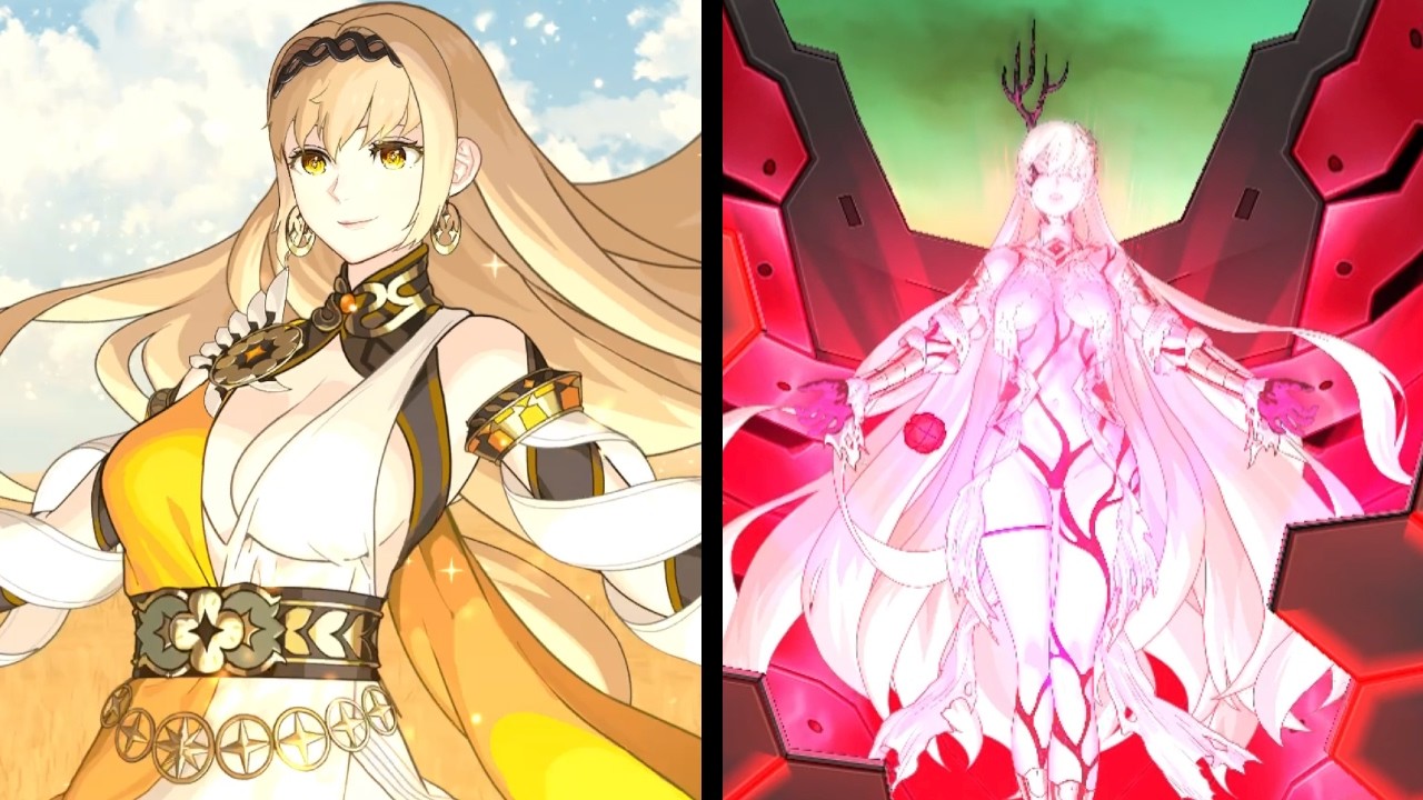 [FGO] Demeter all 3 ascensions animation demonstration