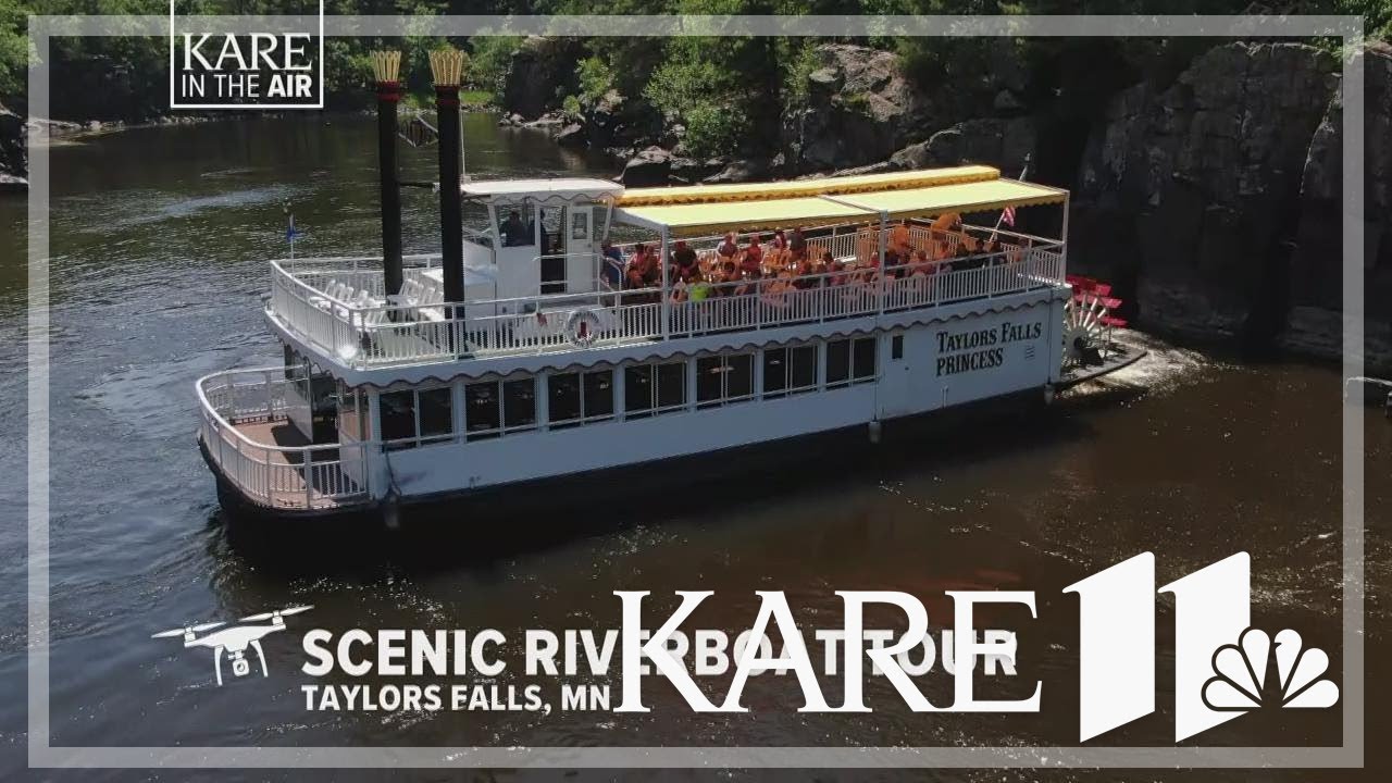 KARE in the Air: Taylors Falls scenic paddle wheeler trip