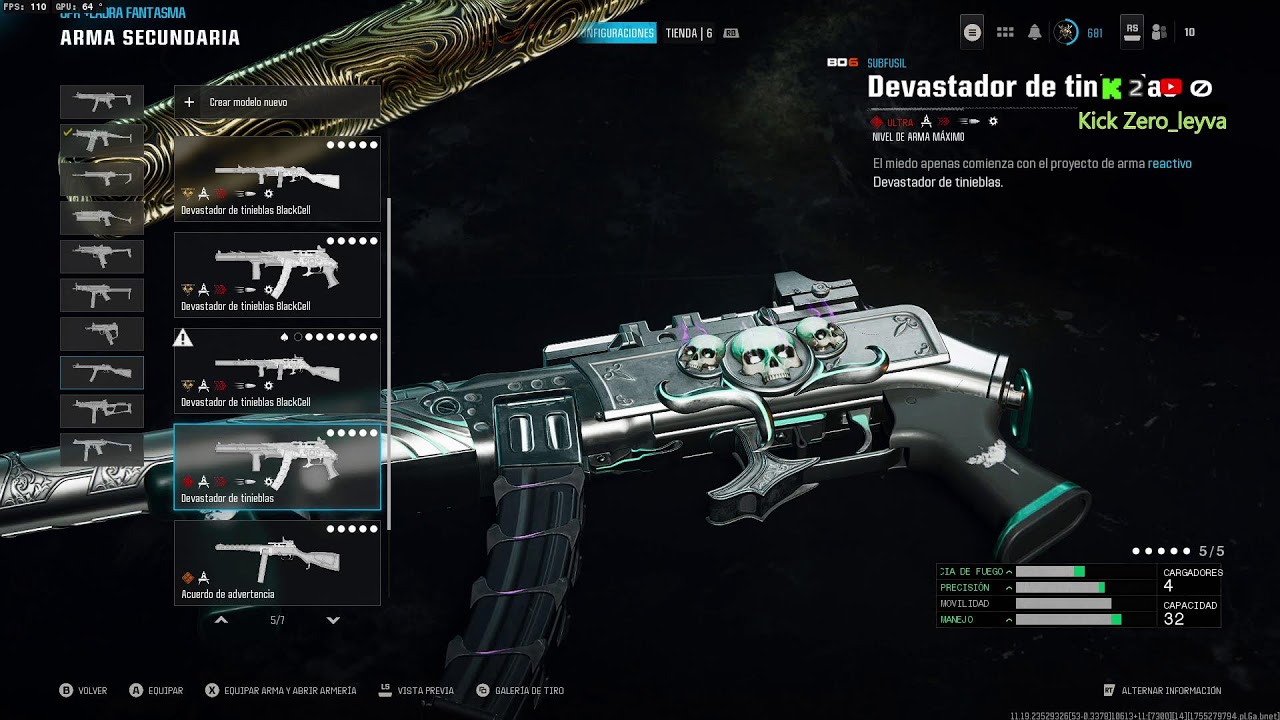probando clases raras en #warzone