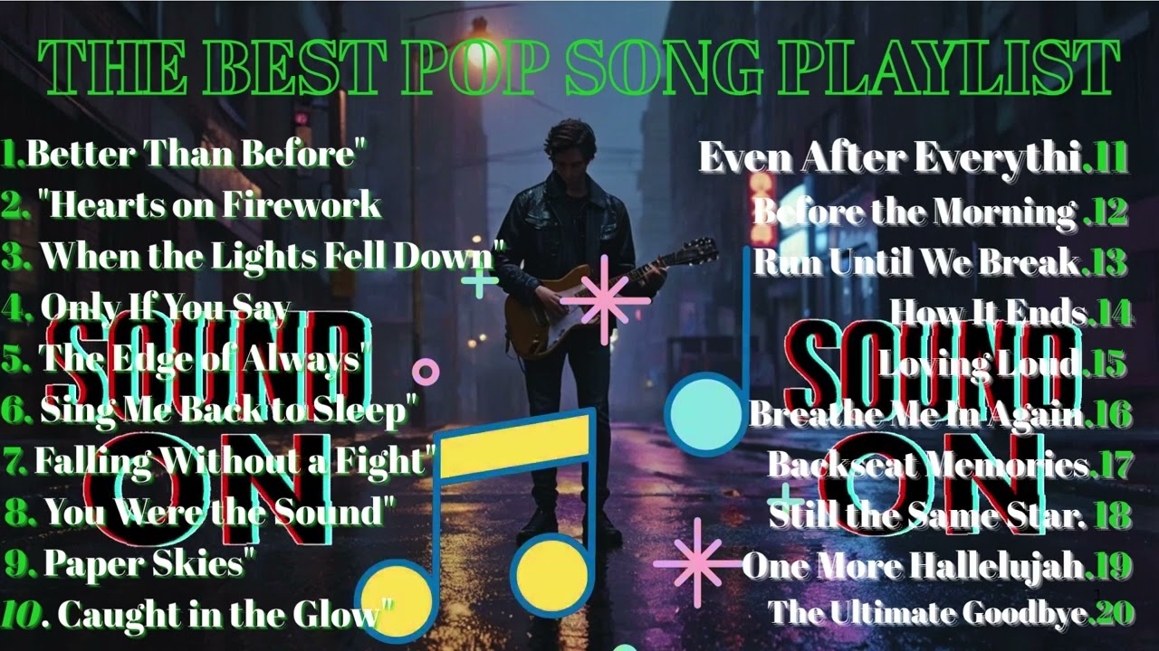 🎸 Best Pop Rock Songs Playlist | Top Pop Rock Hits You Need to Hear (Male Vocals, Ballads & Hits)
