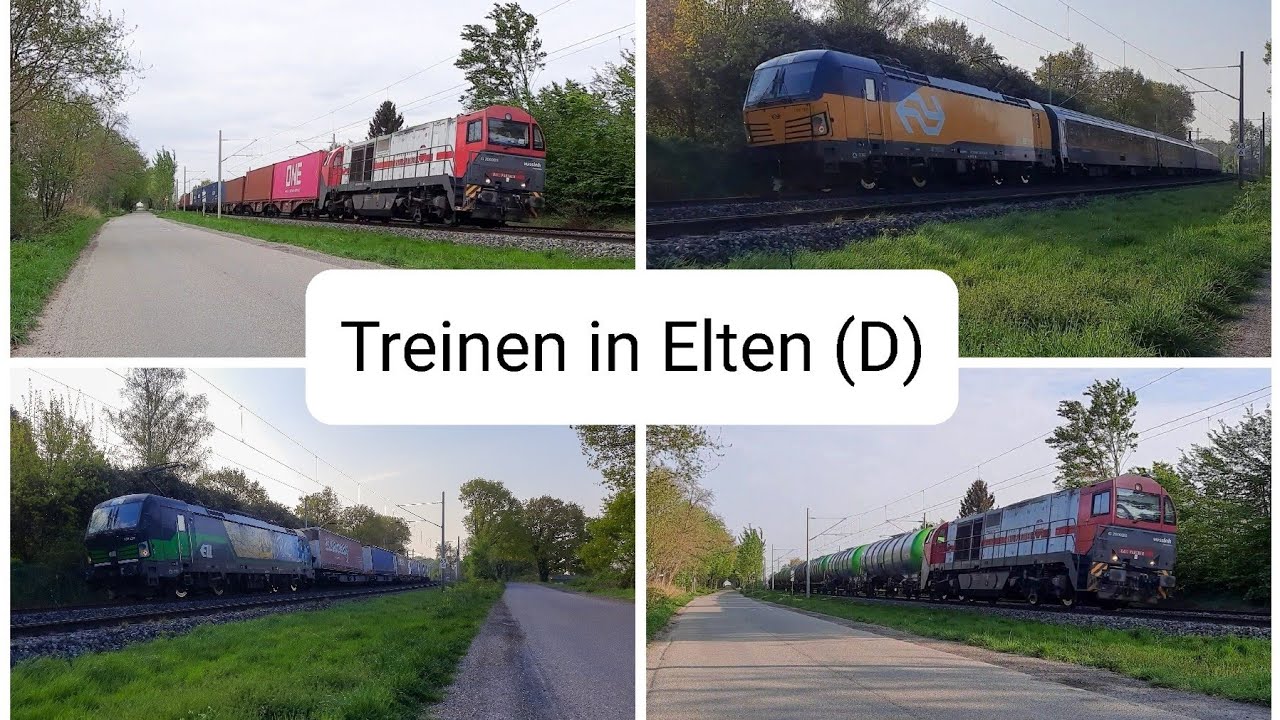 Treinen in Elten 22 en 23 April 2022| Met stroomwissel, toeters en meer!