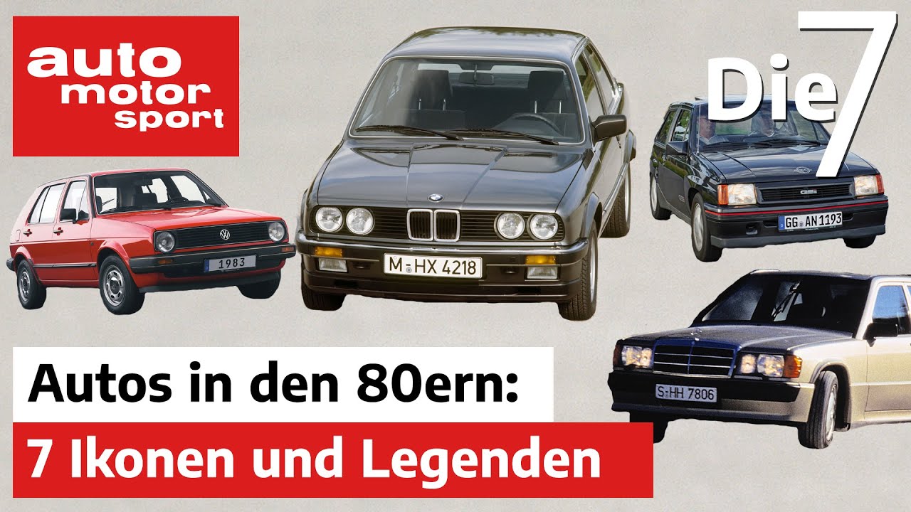 7 Auto-Ikonen der 80er: BMW 3er E30, VW Golf, Opel Corsa und Co. | auto motor und sport