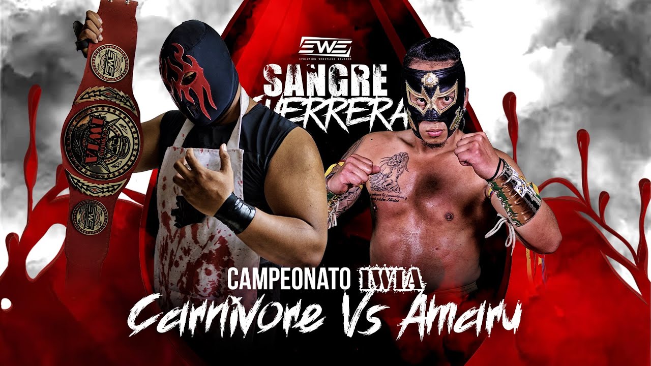 LUCHA COMPLETA: Carnivore (C) Vs Amaru | Campeonato IWIA