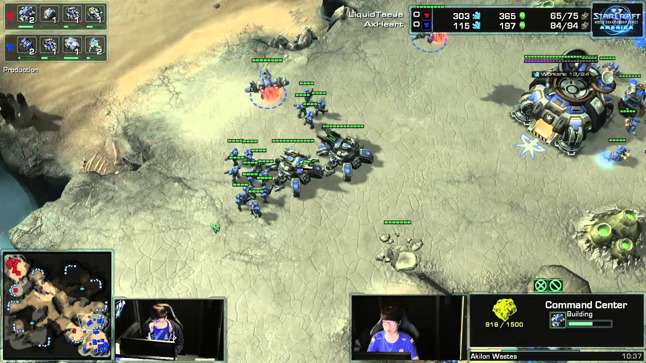WCS America Premier League Round of 16 Group A Heart vs Taeja Game 1