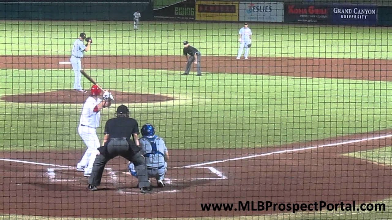 Tigers LHP Andrew Oliver vs. Angels C Hank Conger - Arizona Fall League 2011