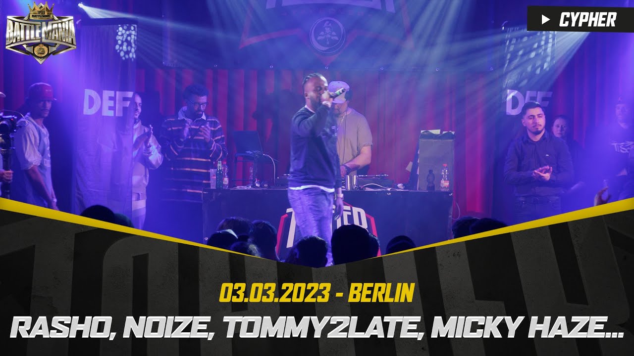TopTier Takeover Berlin: 03.03.23 - Cypher mit RASHO, NOIZE, TOMMY2LATE, MICKY HAZE, NAIS GZA & mehr
