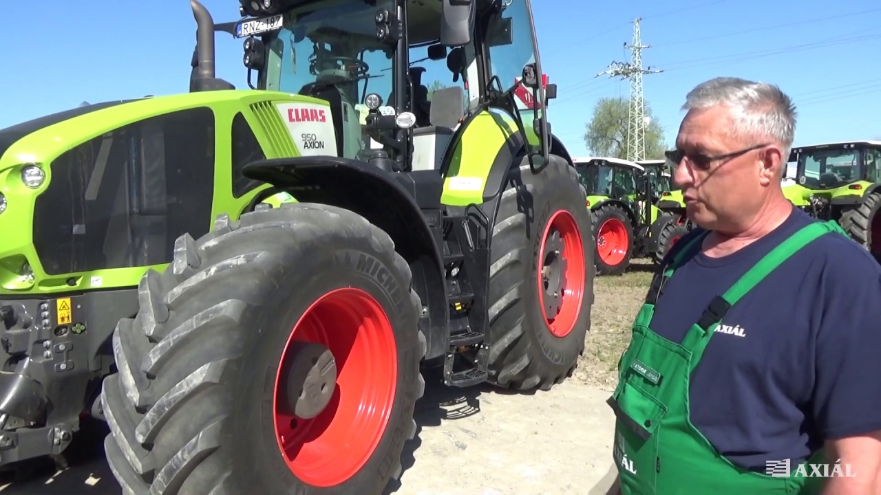 CLAAS AXION 950 bemutató [VLOG szaknyelven]