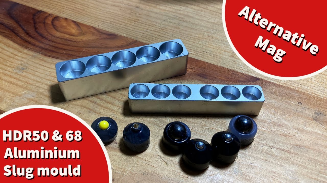 Aluminium Slug Mould for the HDR50 & 68 - by Alternative Mag