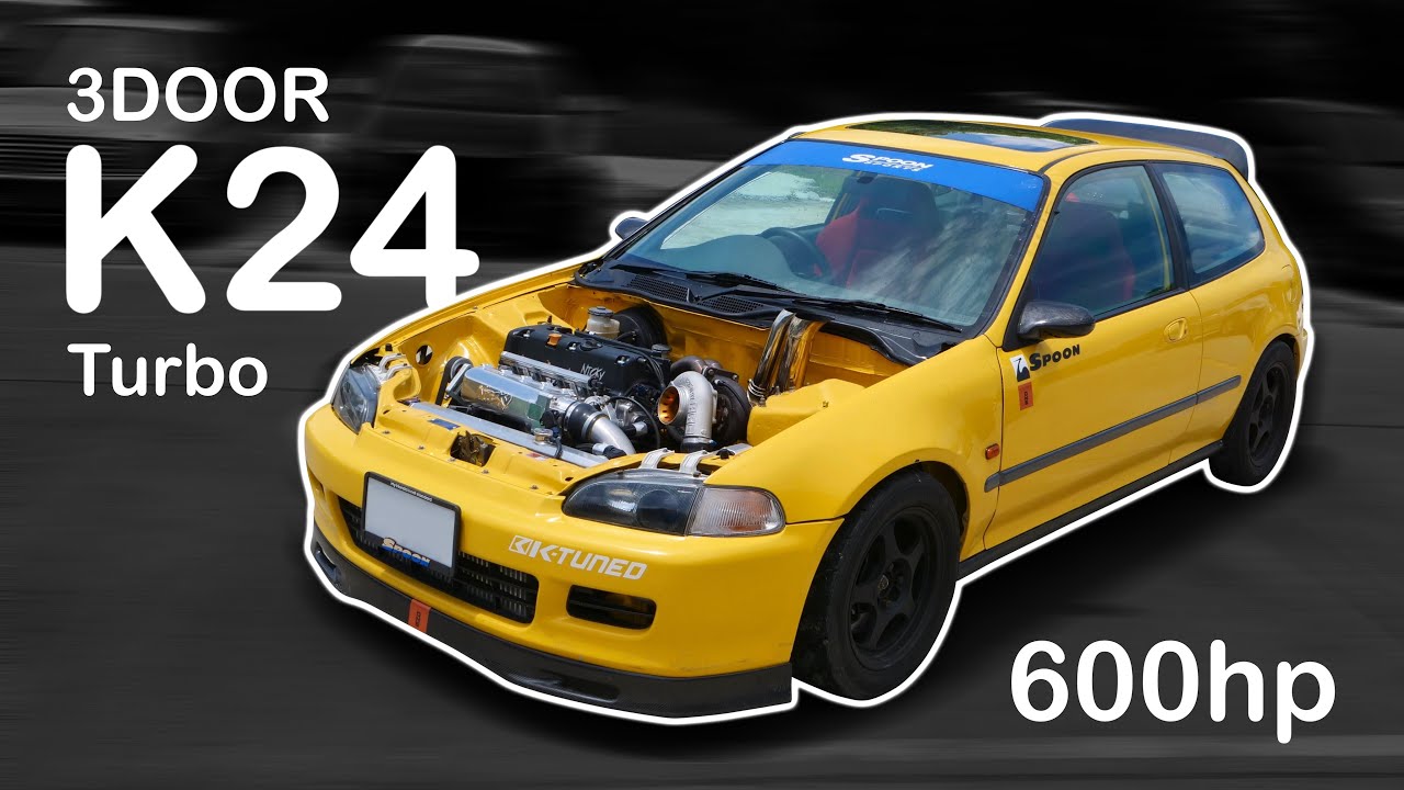 งบแค่หลักแสน 3Door K24 Turbo 600hp รถบ้านแอร์เย็น!! [ คลิปนี้พาซัด!! ]