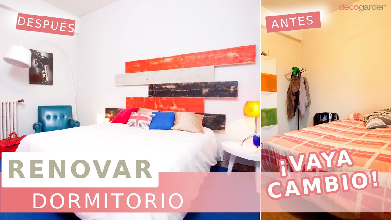 RENOVAR el DORMITORIO - Transformar el dormitorio LOW COST para modernizarlo// Decogarden