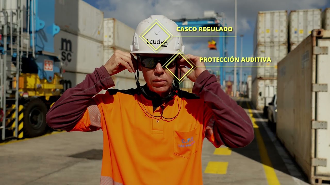 Campaña de concienciación de Epis por parte de los estibadores del Puerto de Las Palmas