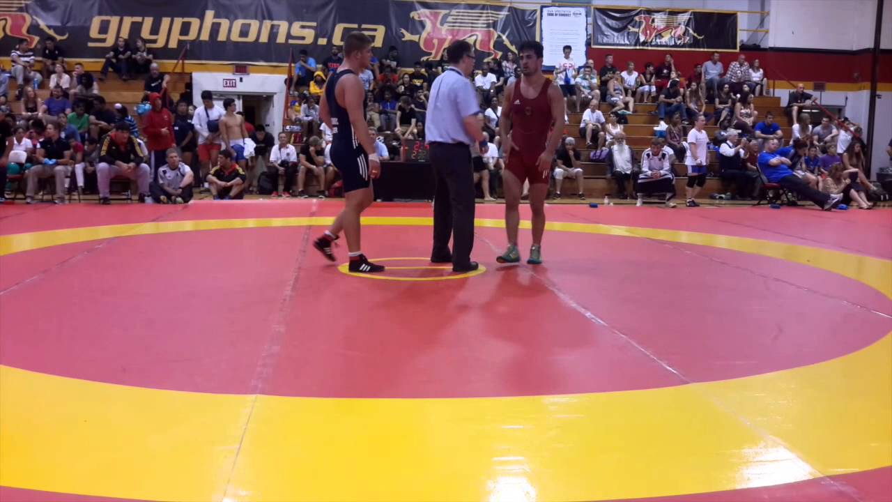2014 Canada Cup: 97 kg Georg Harth (GER) vs. Gennadji Cudinovic (GER)