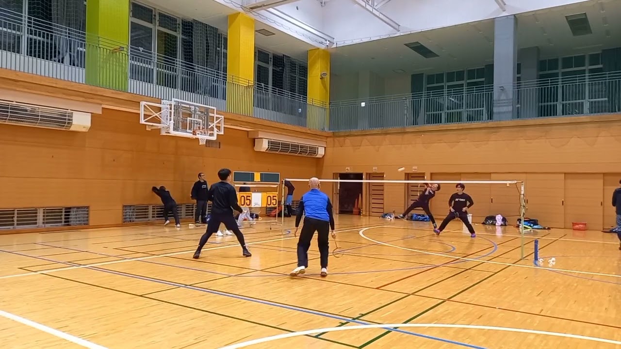 1/16   練習　ふかはとVSまつさや