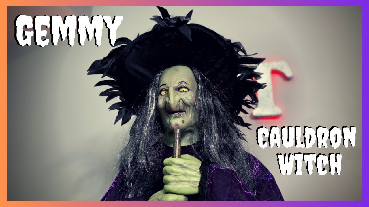 👻Gemmy - Распаковка/Настройка Ведьмы из Котла🎃