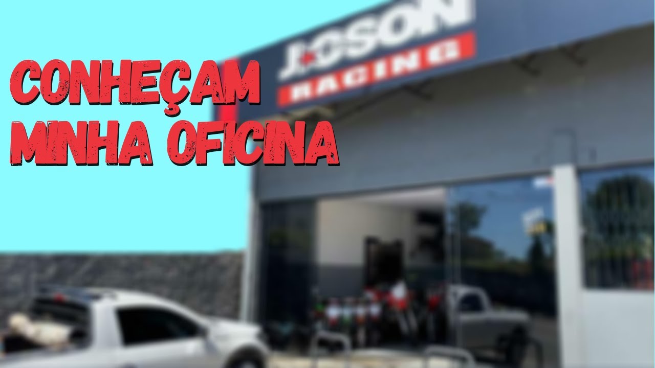 Mostrei a Jacson racing prepara&ccedil;&otilde;es de perto