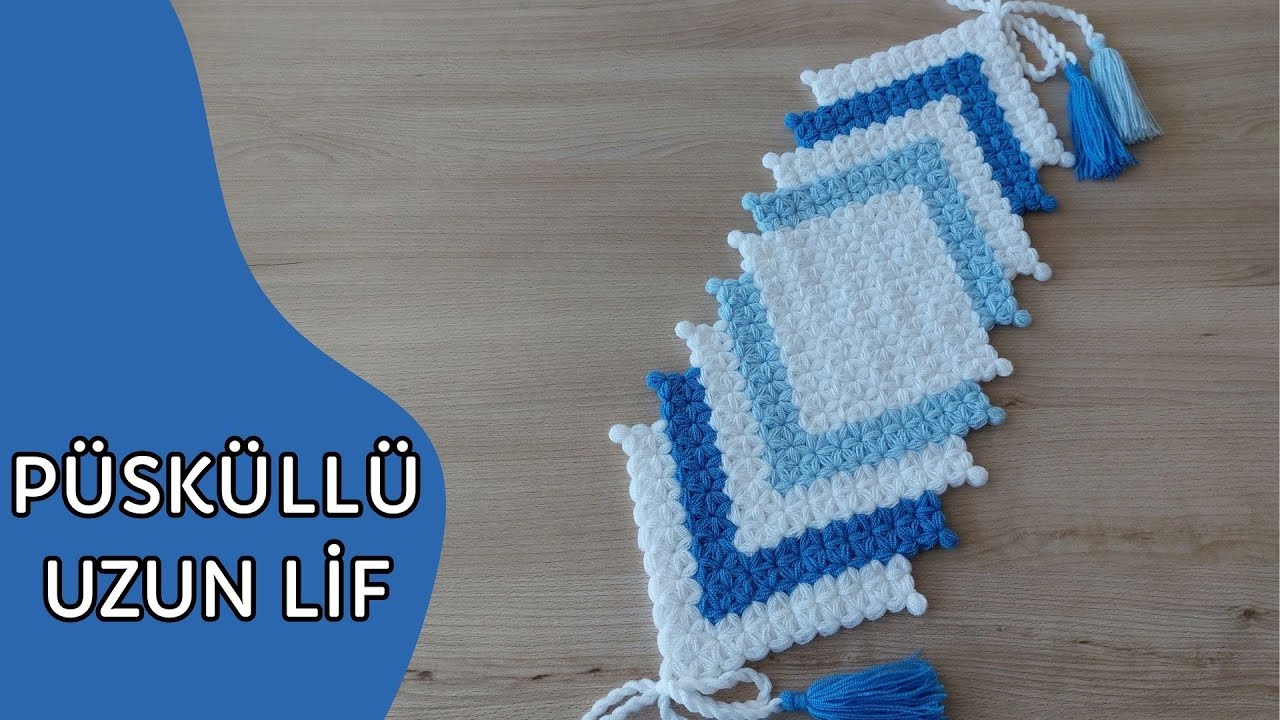Püsküllü Uzun Lif Modeli Yapımı | lif modelleri ve yapılışları