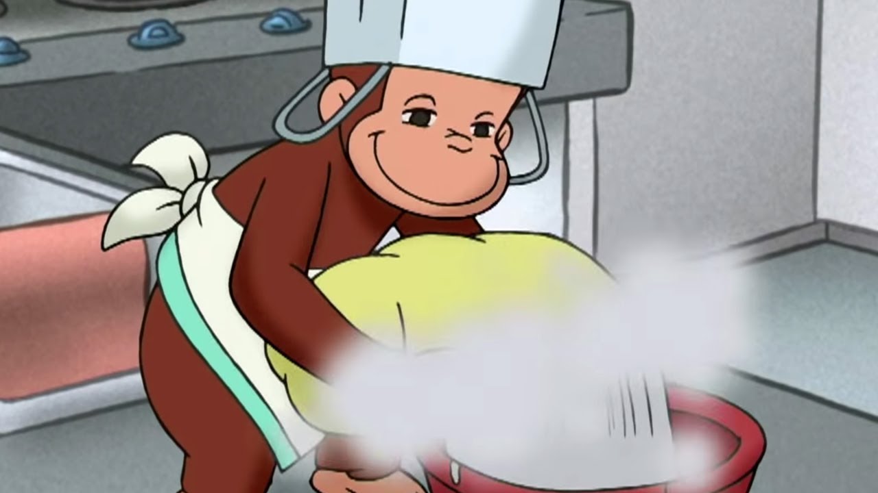 George O Curioso 🐵Cozinhando com Macaco 🐵Compilação 🐵O Macaco🐵 Desenhos Animadoss