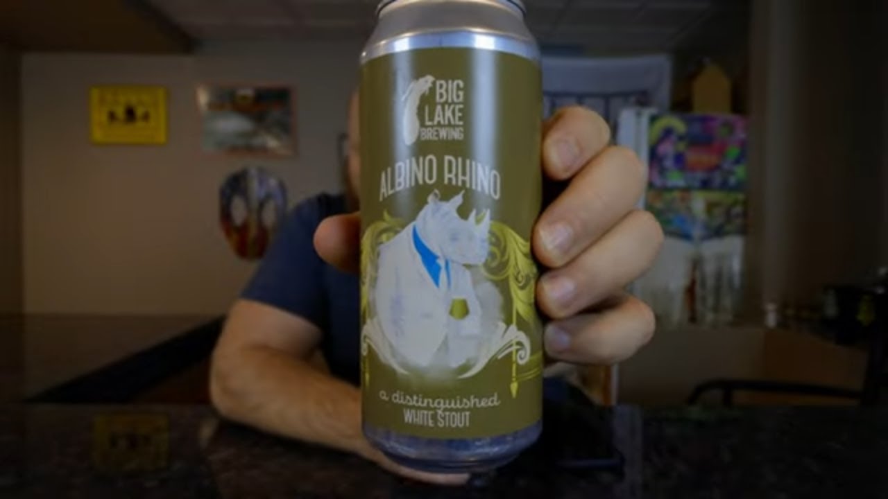 Big Lake Brewing Albino Rhino White Stout