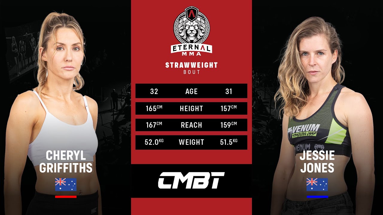 ETERNAL MMA 62 - CHERYL GRIFFITHS VS JESSIE JONES - MMA FIGHT VIDEO