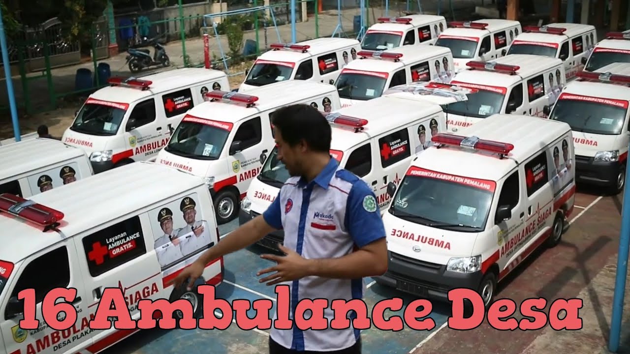 karoseri makada 16 mobil ambulance kab.Pemalang