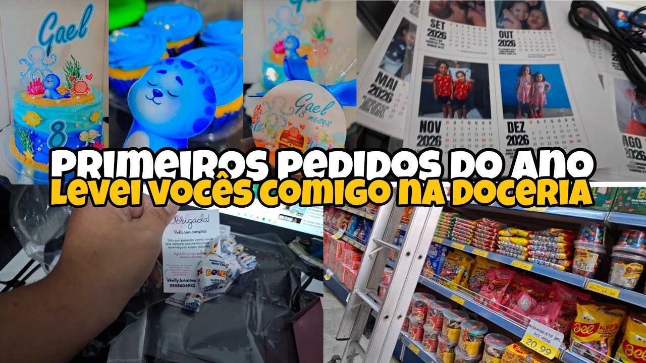 PRIMEIROS PEDIDOS DO ANO, ROTINA PAPELARIA PERSONALIZADA 