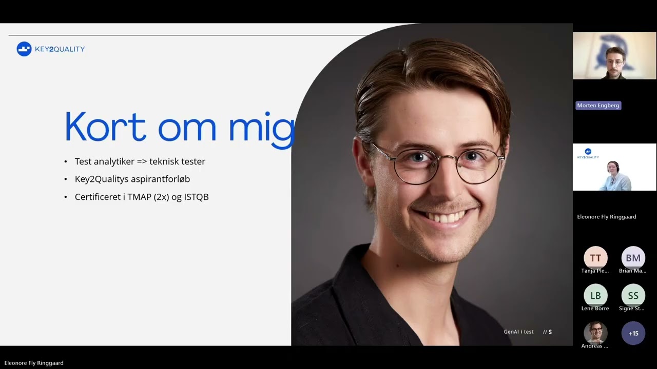 Webinar GenAI i test: Fra mere robuste UI tests til testcases i Azure DevOps