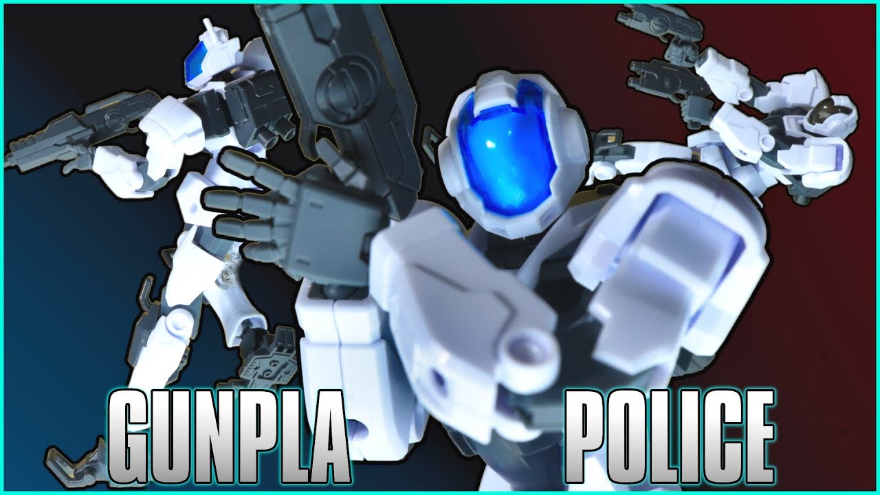 GUNPLA POLICE COMING STRAIGHT FROM THE UNDERGROUND! HGBD GBN Guard Frame Review