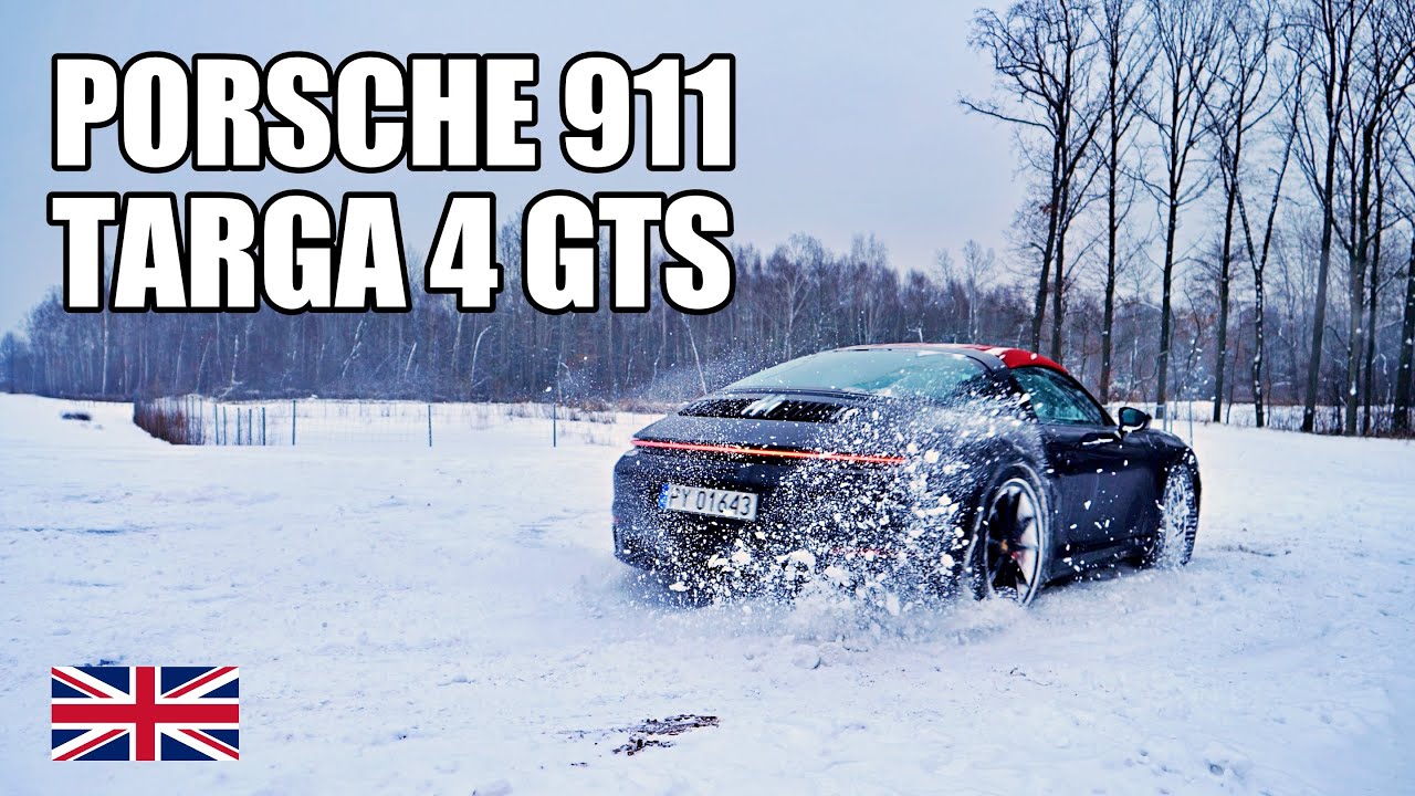 Porsche 911 Targa 4 GTS - Winter Ride ❄️ (ENG) - Test Drive and Review