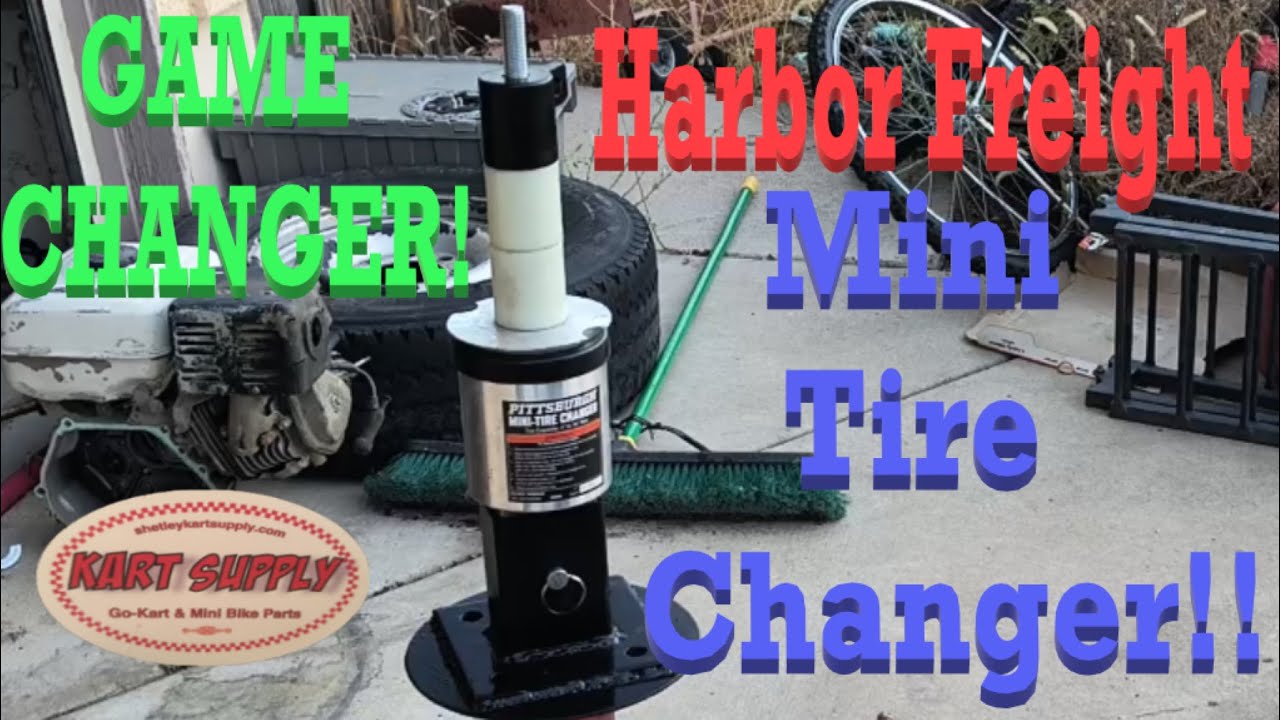 Мини-шиномонтажный станок от Harbor Freight!