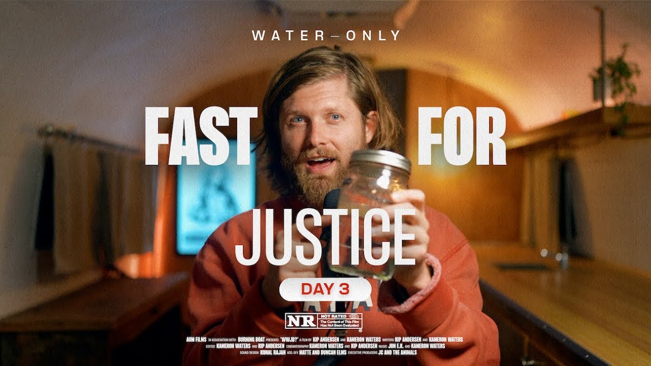 Day 3 of a Water-Only Fast for Justice (WWJD?)