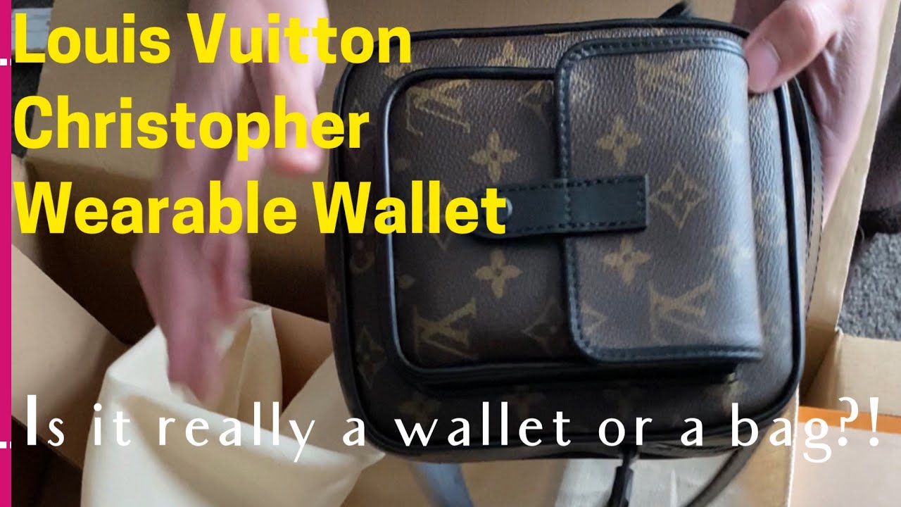 Louis Vuitton Christopher Wearable Wallet Review - What Fits?