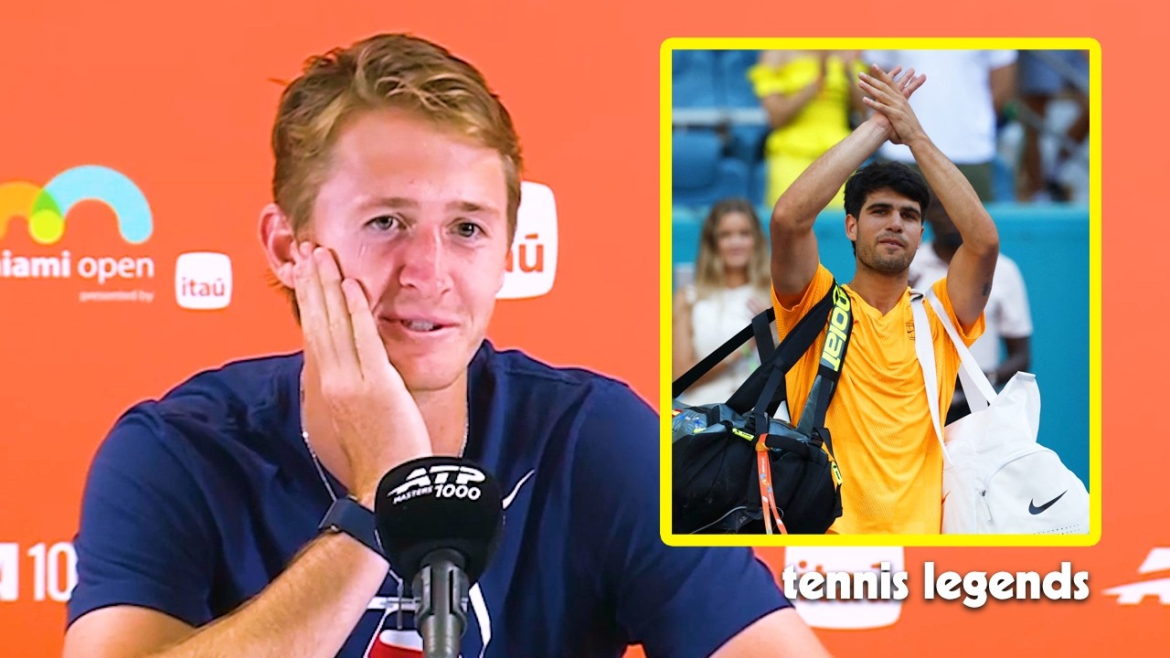 Sebastian Korda after beating Alcaraz 