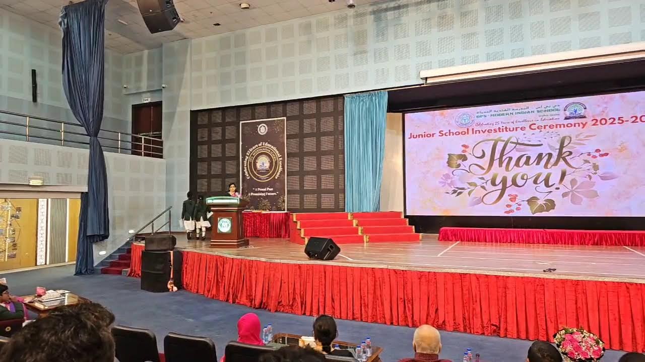 Live-  Junior School Investiture Ceremony  2025-26 | DPS Modern Indian School