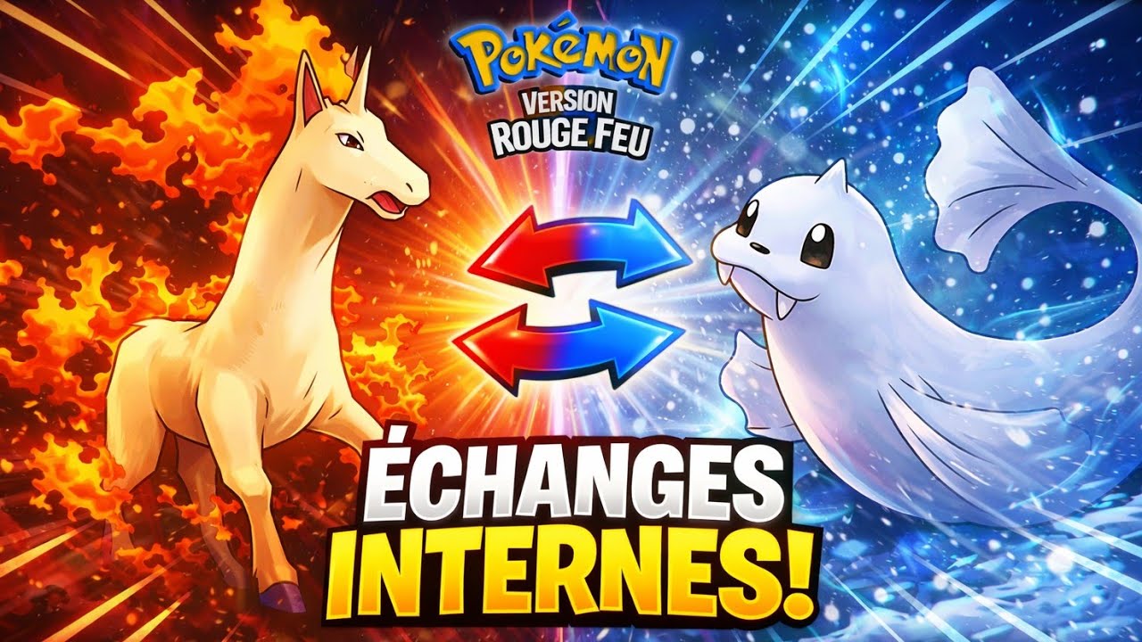 Pok&eacute;mon VERT FEUILLE, mais j'utilise QUE des &Eacute;CHANGES INTERNES !