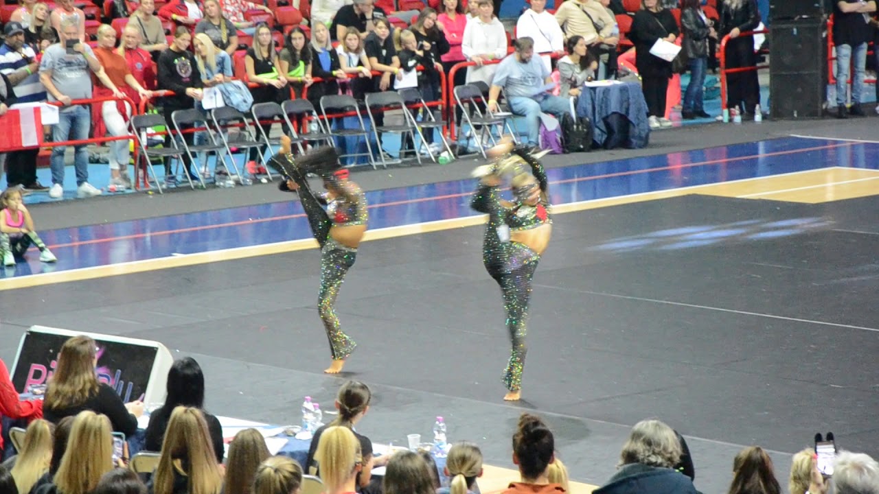 ANNIINA SALONEN and JUULIA KOSKINEN  I Disco Dance European Championship 2019