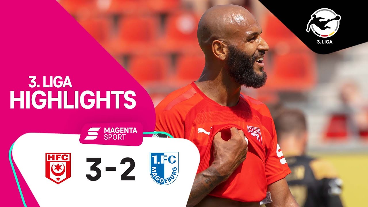 Hallescher FC - 1. FC Magdeburg | 10. Spieltag, 2021/2022 | MAGENTA SPORT