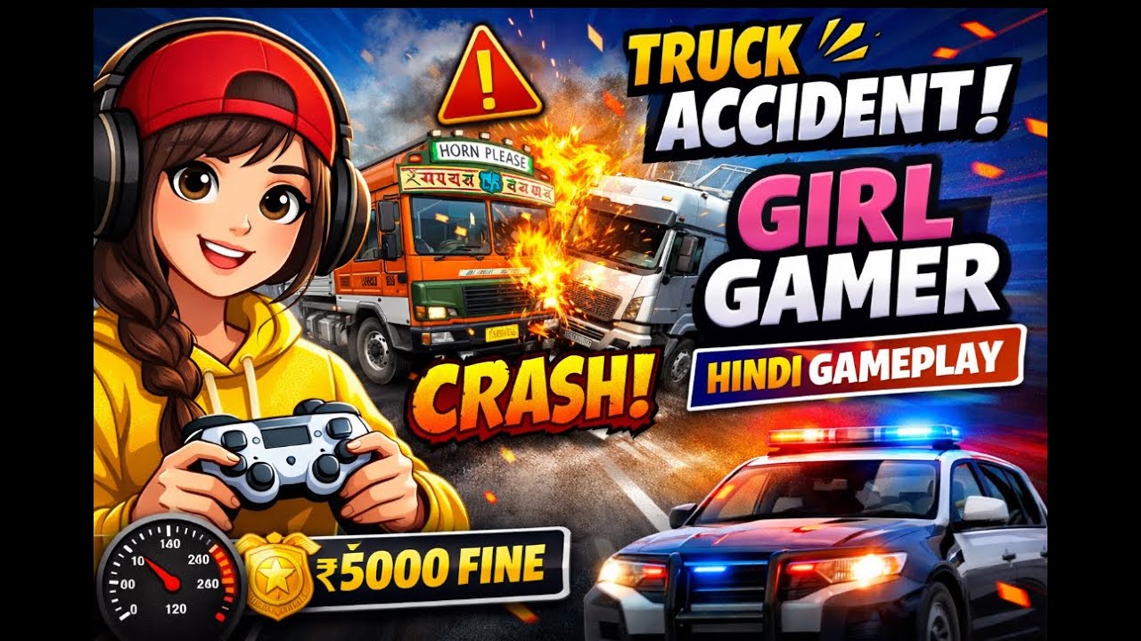 Girl Playing Truck Simulator 🚚 | Hindi Gameplay