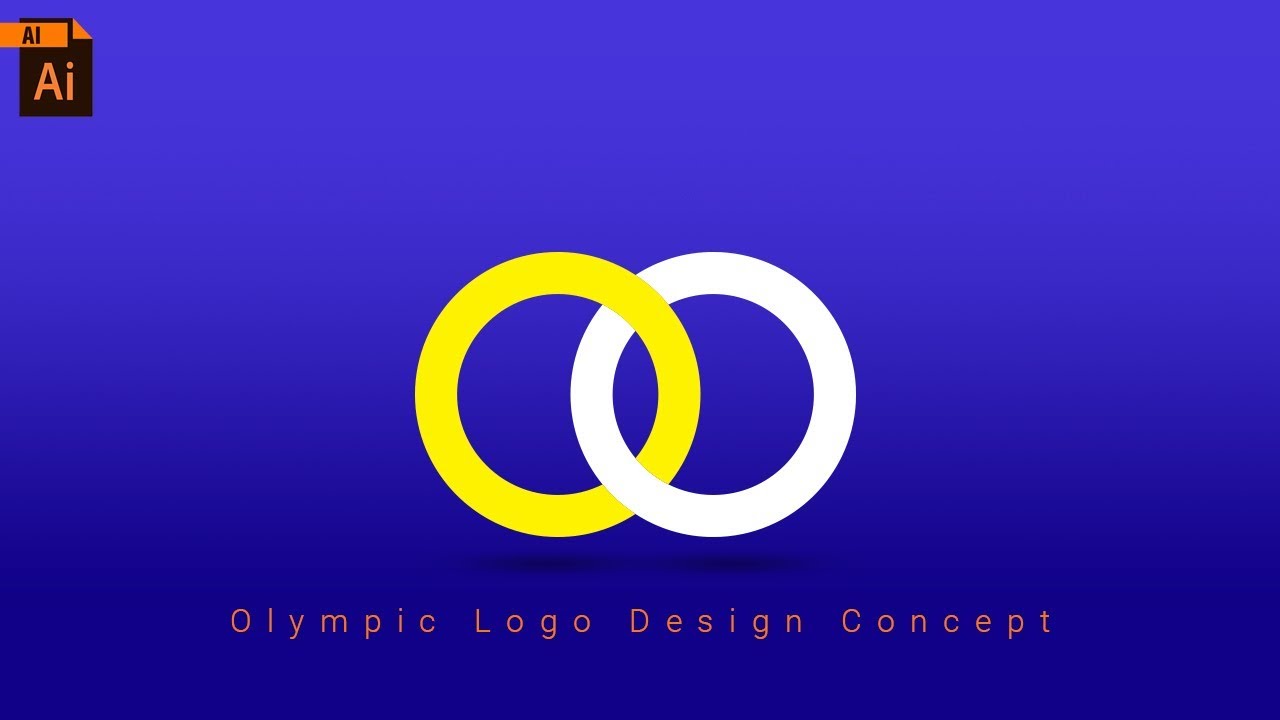 Illustrator Tutorial for Beginners | Stroke Into Shape | Olympic Logo Design