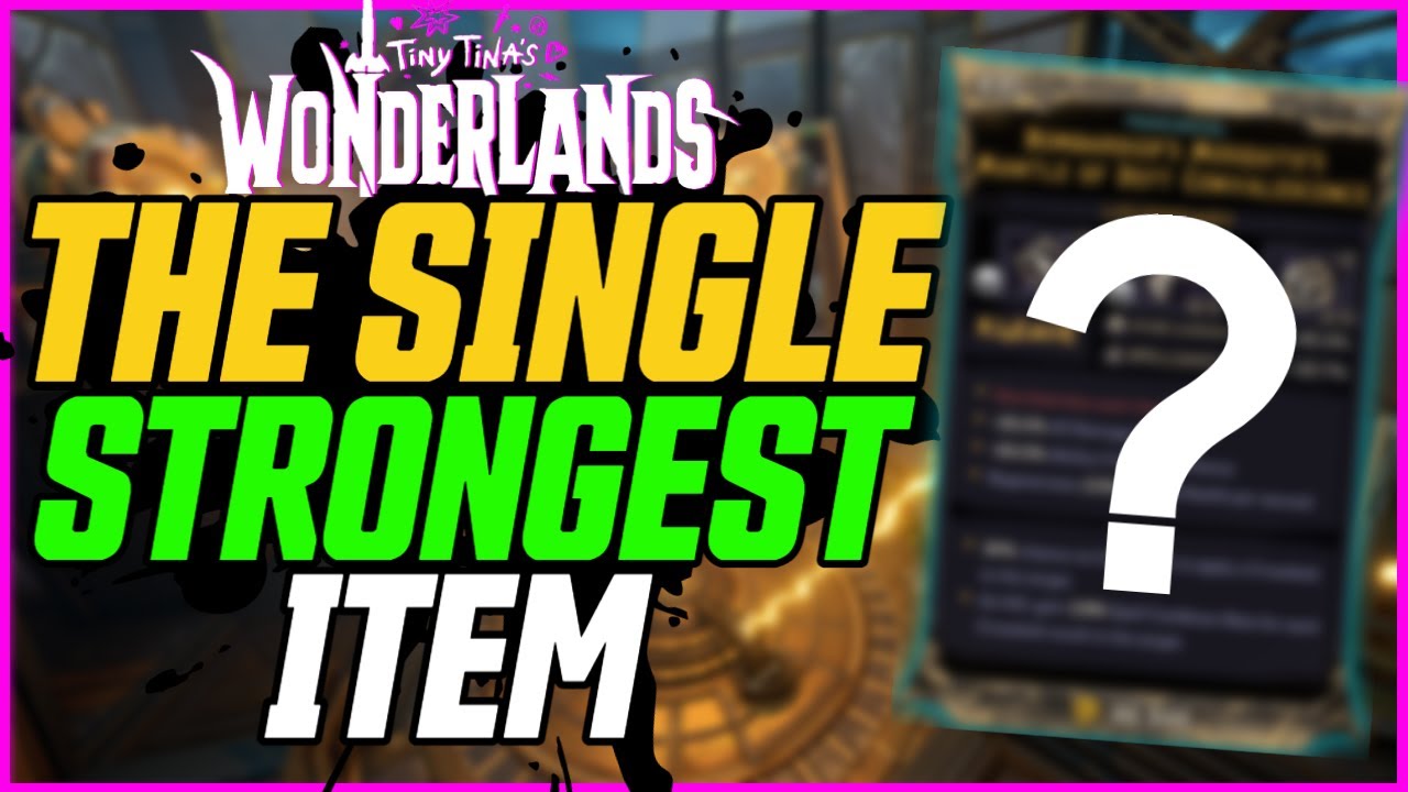 The Single Strongest Item in Wonderlands (Double Dip EVERYTHING) // Wonderlands Mosquito Mail