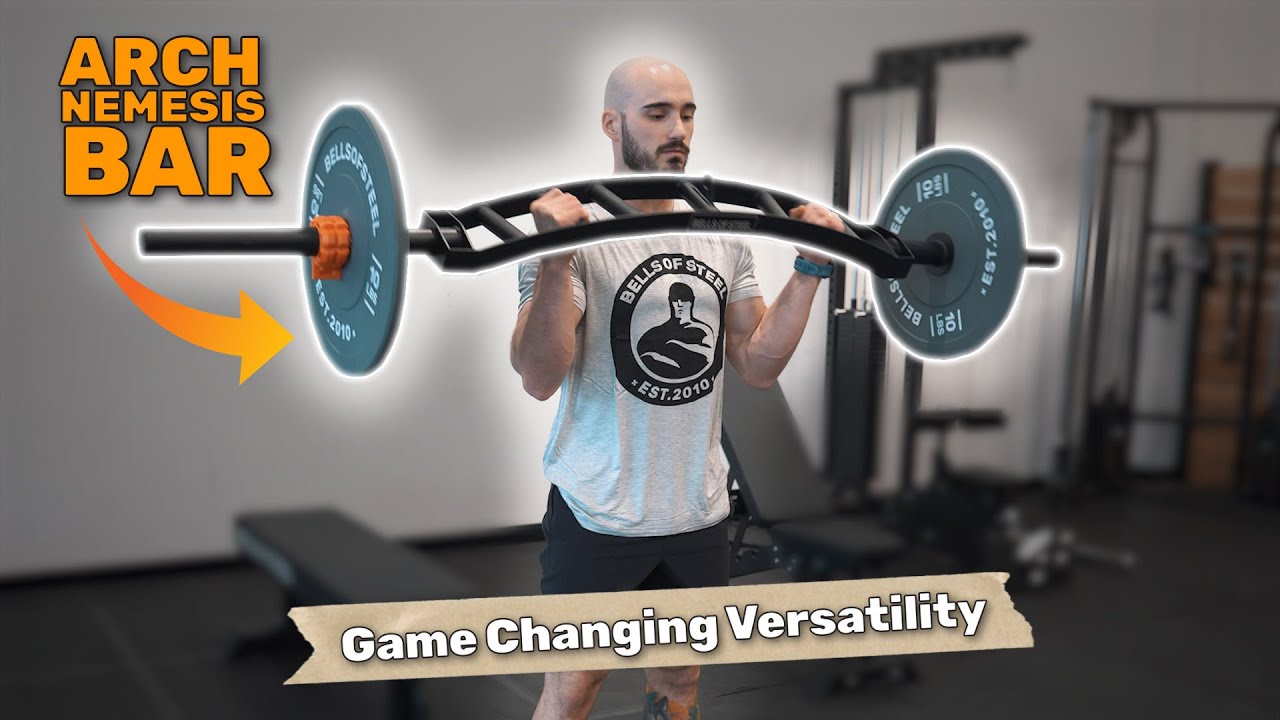 Unmatched Versatility: Experience Our Curved Arch Nemesis Barbell | Bells of Steel