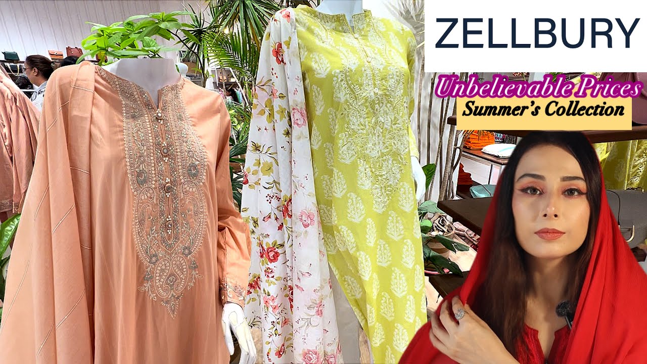 Zellbury New Collection 2025 | Zellbury Summer Collection 2025 | Zellbury Sale price