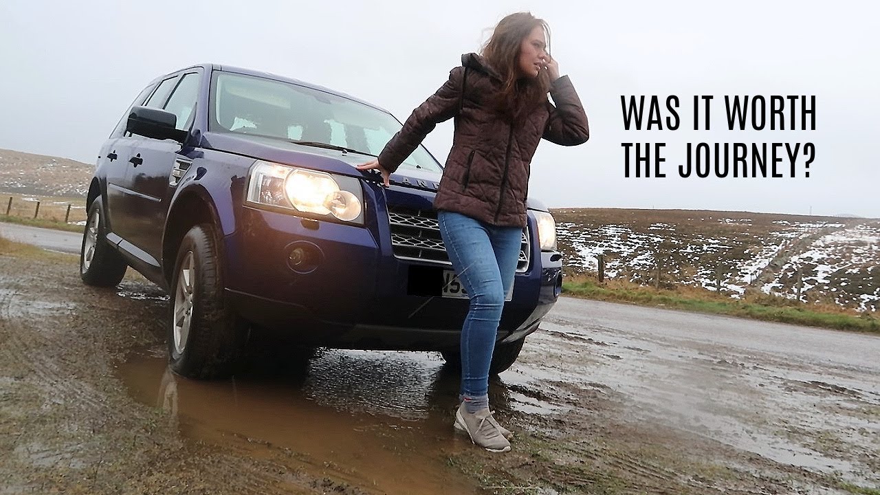 A stormy drive to the Cairngorms & camping in the forest | Car life Scotland