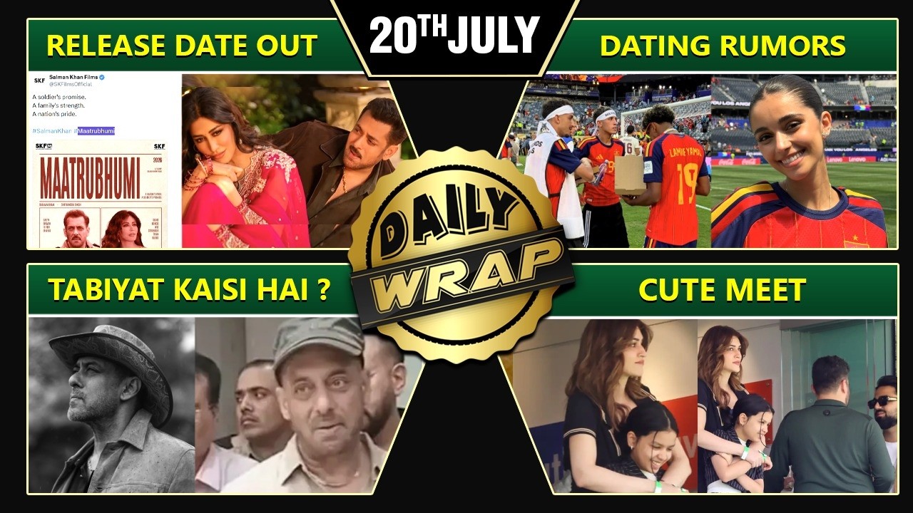 Salman Khan Is Not Well ? Kriti-Ziva Cute Moments, Arjun Dating Sahiba?Jasmine Sandlas Viral Video