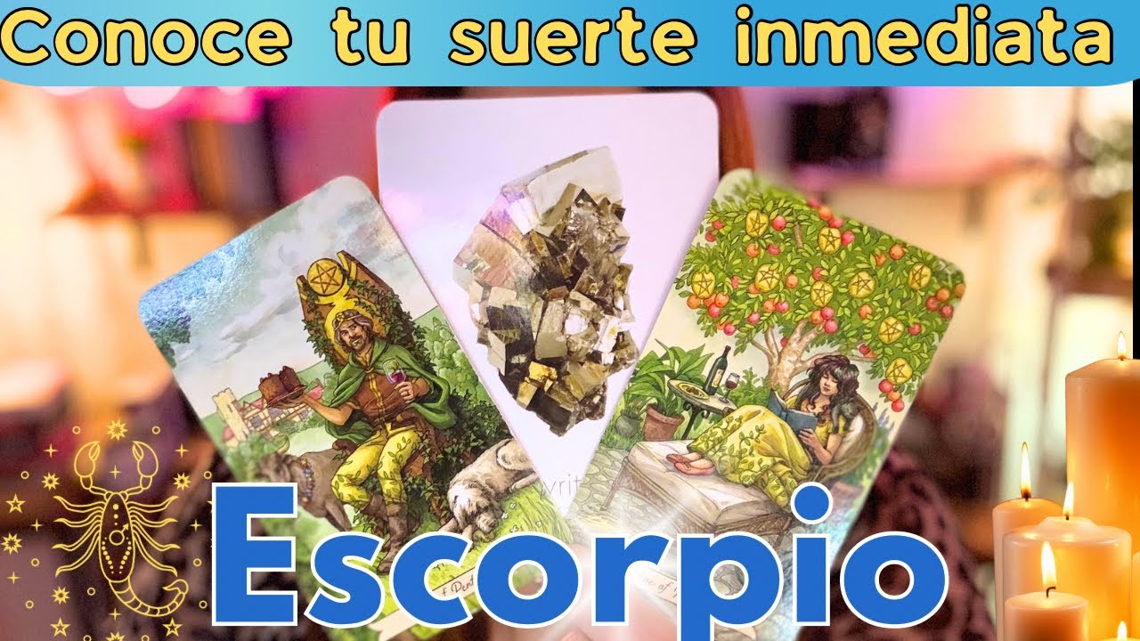 ESCORPIO🔮Tu vida se llenará de abundancia! Veo a un hombre arrepentido y viene a rogarte❤️ 